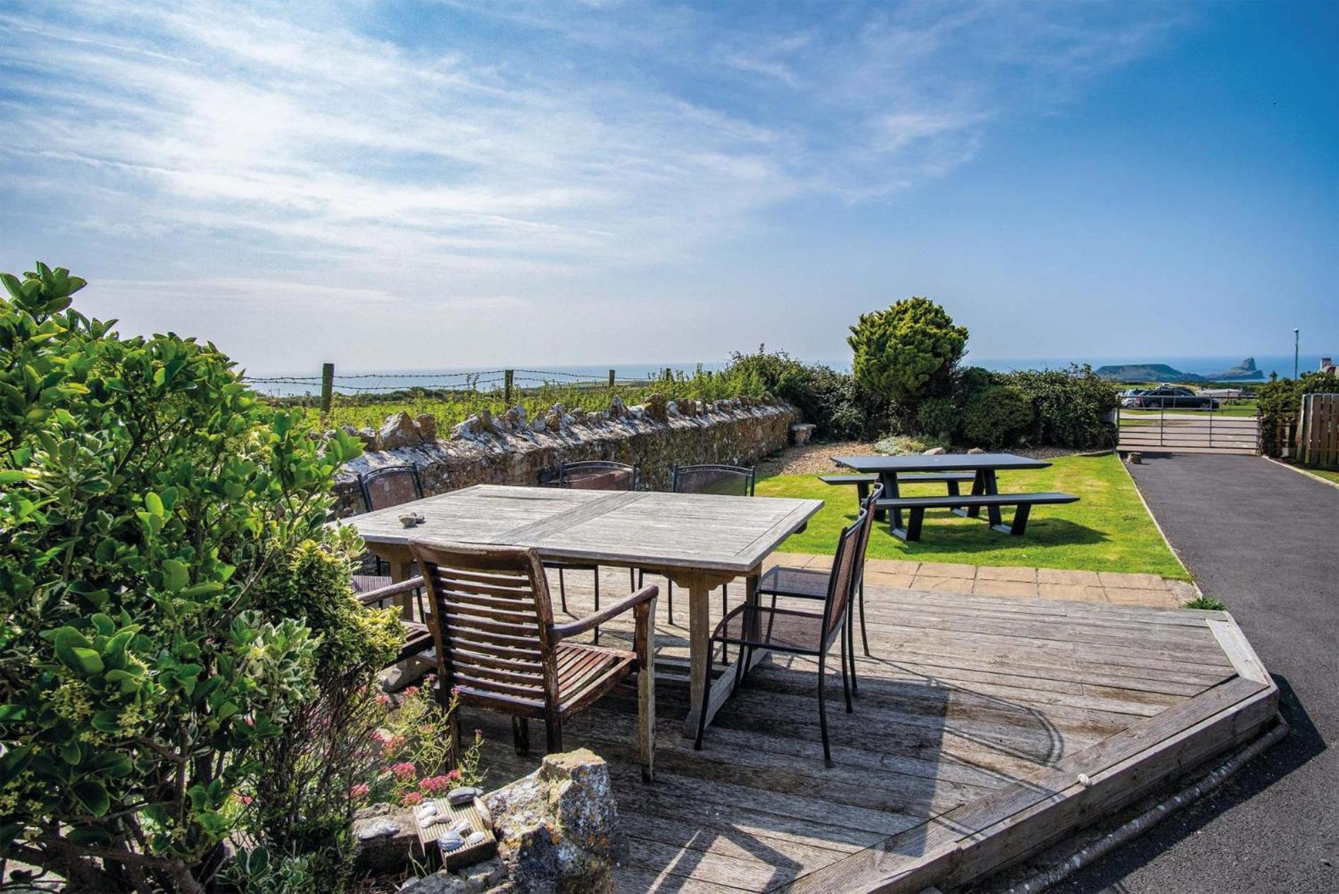 Channel View - 3 Bedroom House - Rhossili Bay Oxwich Esterno foto