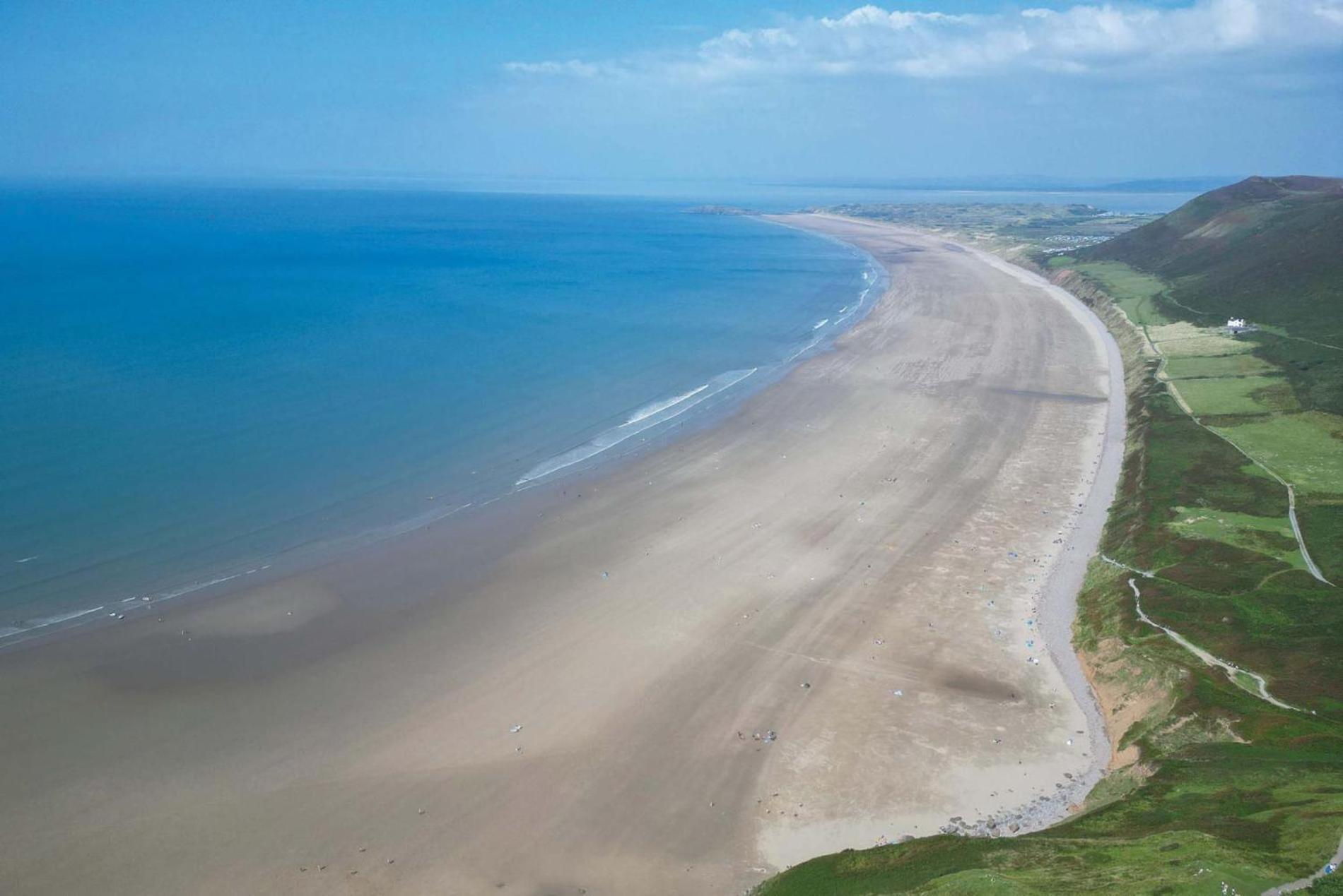 Channel View - 3 Bedroom House - Rhossili Bay Oxwich Esterno foto