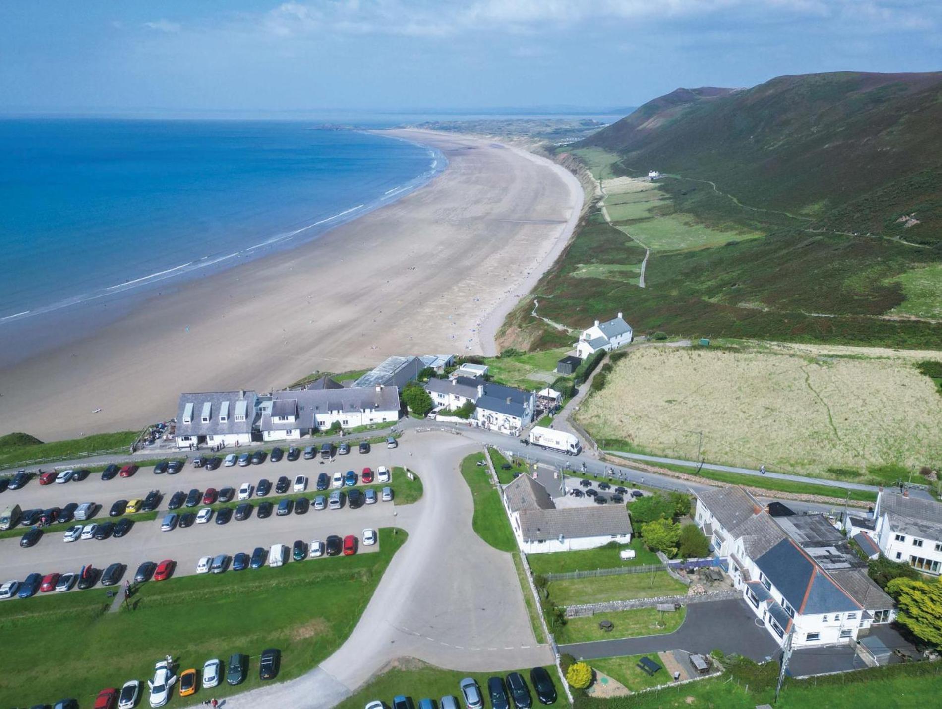 Channel View - 3 Bedroom House - Rhossili Bay Oxwich Esterno foto