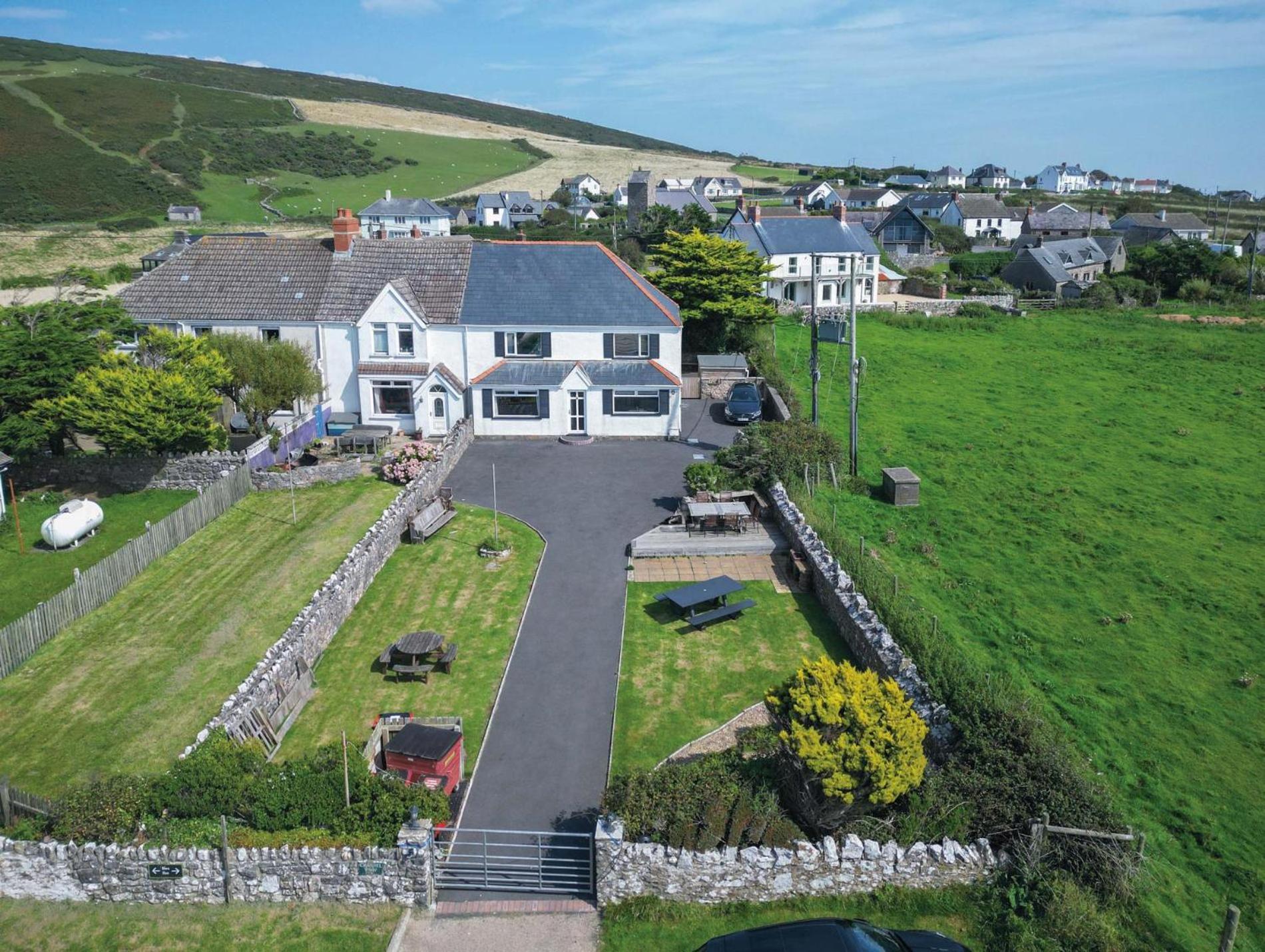 Channel View - 3 Bedroom House - Rhossili Bay Oxwich Esterno foto